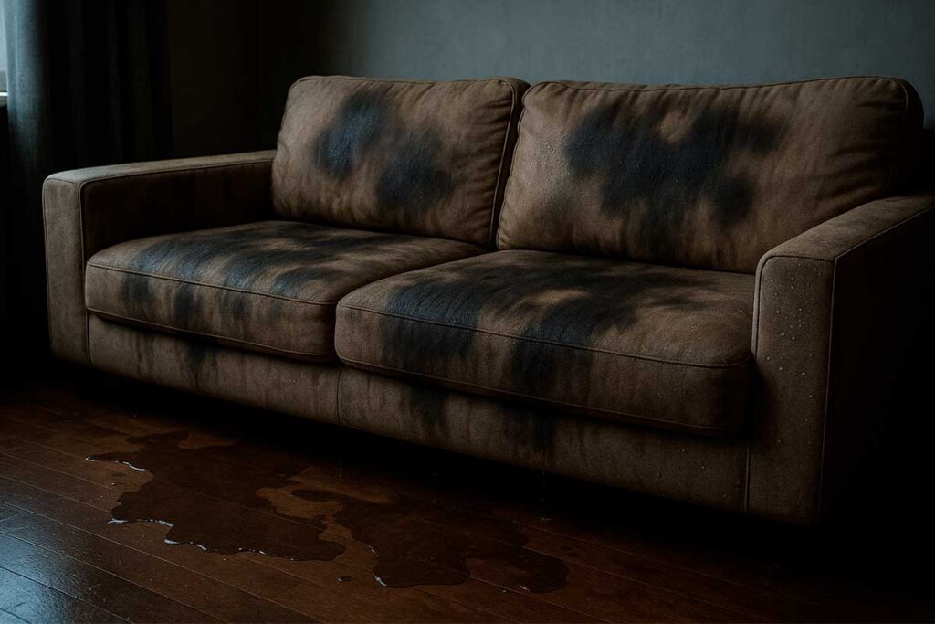 riesgos de dejar secar los muebles por sí solos