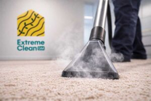 Lavado de tapetes al norte de Bogotá